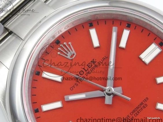 Best Orange 124300 Steel 1:1 904L 41mm A3230 Dial Edition DIWF Oyster Perpetual 0115